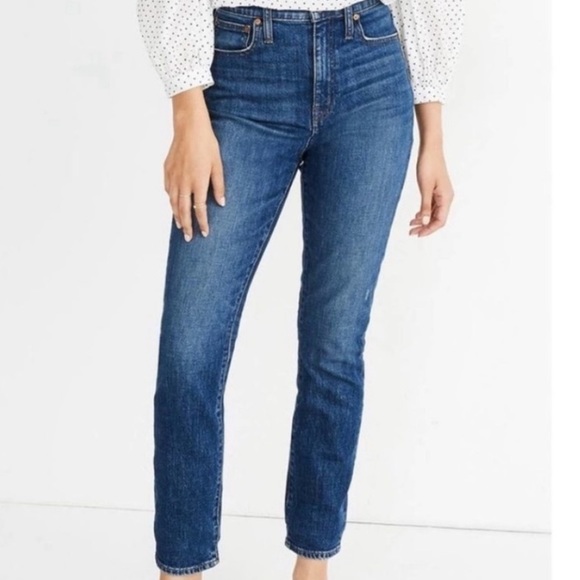 Madewell THE HIGH-RISE SLIM CROP BOYJEAN Jeans | size 25 | Perfect condition - Picture 1 of 10
